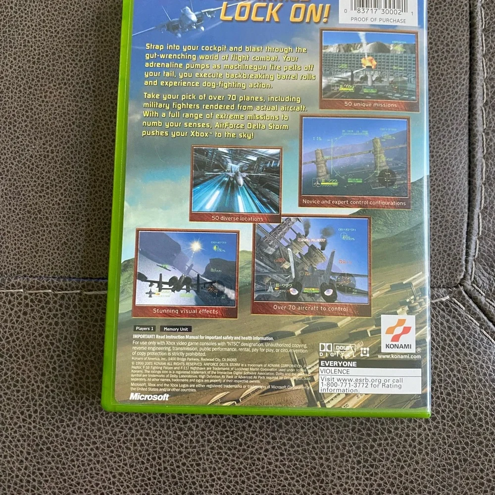 AirForce Delta Storm (Microsoft Xbox, 2001)